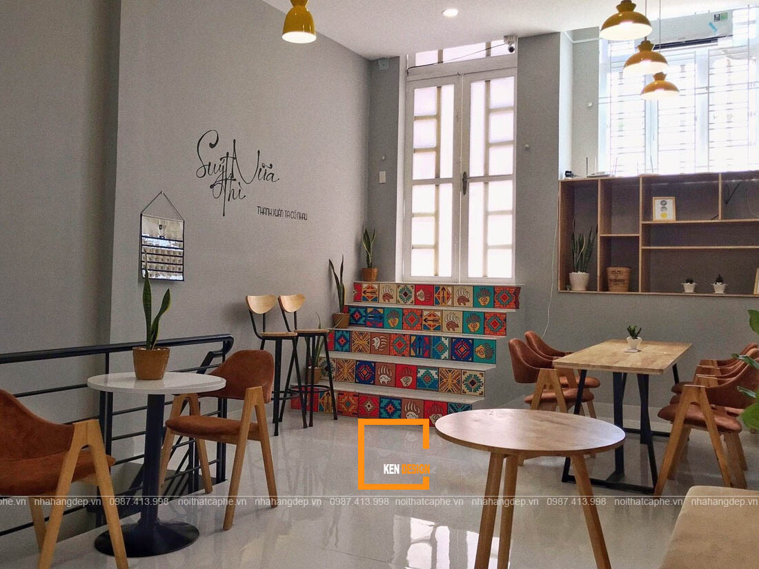 thiết kế quán nội thất quán cafe